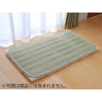 IKEHIKO イケヒコ  純国産 やわらかい草の敷きパッド  ラッセル 素肌草ベビーキルト  約70×120cm (中綿入り) 7418499