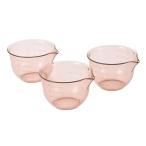 SHIMOMURA 下村企販 ボウル 3個セット 電子レンジ対応 日本製 グリルdeクック レンジで使えるミニボウル 3個組