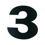 DAIDOHANT ダイドーハント マグネット切り文字 ブラック 3 10177779