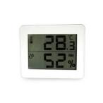 YAZAWA YAZAWA　デジタル温湿度計 ホワイト　DO01WH