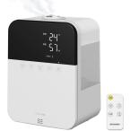 IRIS OHYAMA アイリスオーヤマ HDK-35-W ハイブリッド式(超音波式+加熱式)加湿器 デザインモデル　ホワイト リモコン付