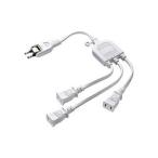  Sanwa Supply AC адаптер специальный источник питания удлинитель 2P 3 ответвление белый TAP-EX3WN