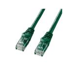 サンワサプライ カテゴリ6UTP LANケーブル 1m グリーン (バルク) LA-Y6-01G