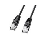 SANWA SUPPLY Sanwa Supply категория 6 первоклассный LAN кабель 0.5m черный LA-SL6-005BK