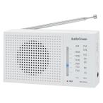 OHM ом электро- машина RAD-H234N-W AudioComm AM/FM портативный радио белый 03-7053