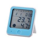 OHM)/オーム電機  TEM-300-A  温湿度計 青