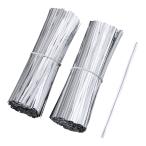 KYOWA 共和 ビニタイ PETカット品（1000本入）4mm×12cm 銀