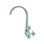 SANEI 三栄 A2316-13 厨房用横形ツル首自在水栓