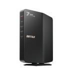 送料無料 BUFFALO バッファロー Wi-Fi 7(11be)対応デュアルバンドWi-Fiルーター 2882+688Mbps AirStation WSR3600BE4P/DBK ブラック