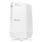 BUFFALO バッファロー Wi-Fi 7(11be)対応デュアルバンドWi-Fiルーター 5764+688Mbps WSR6500BE6P-WH ホワイト
