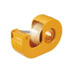 NICHIBAN/ニチバン セロテープ 小巻 15mm カッター付 まっすぐ切れるタイプ イエロー CT-15DCY