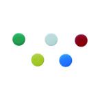 TRUSCO/トラスコ中山 強力マグネット 18mm 10個入 青 SCM18-B-10P