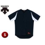 デサント DESCENTE  DB43M-BKSW ユニフォームシャツ カラーコンビネーション 【S】 （ブラック×Sホワイト）