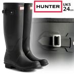 HUNTER ハンター 【レディース】オリジナル トールレインブーツ 【ブラック】【UK5/24cm】 WFT1000RMA-BLK