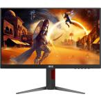 AOC IPSパネル フルHD対応23.8型ワイド液晶ディスプレイ 180Hz DP1.4 画面昇降・回転 24G4/11