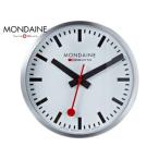 MONDAINE/モンディーン  A990.CLOCK.16SBB　ウォールクロック　25cm　ホワイト