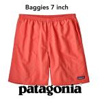 希少レア パタゴニア バギーズ ショーツ 7インチ patagonia baggies ショーツ ショートパンツ SPICED CORAL SPCL 58034