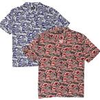 STUSSY CORAL PATTERN SS SHIRT アロハシャツ ステューシー