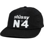 ステューシー キャップ 帽子 STUSSY No.4 Low Pro Cap メンズ・ レディース 男女兼用