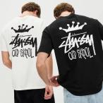 STUSSY Old Skool 50-50 SS Tee Tシャツ ステ