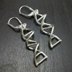【サイエンスジュエリー】DNAピアス（DNA pierced earring）
