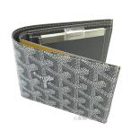 ショッピングゴヤール ≪新品≫ GOYARD ゴヤール ウォレット 二つ折り 財布 サンフロランタン グリス グレー