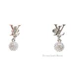 ≪新品≫ルイヴィトン ピアス LV アイコニック ルイザ ストラス M03242 シルバー