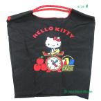 ショッピングハローキティ ≪ 新品 ≫ボールアンドチェーン ハローキティ 限定 トートバッグ スリーアップル 黒 ブラック M エコ