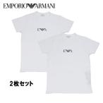 エンポリオアルマーニ EMPORIO ARMANI  CREW NECK　Tシャツ 2 PACK ラッピング可能【即日発送】【WHITE】 111267 CC715 04710/m-tops