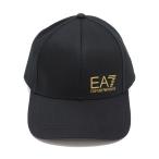 エンポリオアルマーニ EMPORIO ARMANI EA7 ロゴ キャップ N27-BASEBALL HAT ラッピング可能 即日発送 【ブラック×ゴールドロゴ】 7X000005 AF11989 MC021