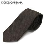 ドルチェ&ガッバーナ ネクタイ necktie【ブラウンドット】 GT107E G0MP4 M0682/DOLCE&GABBANA/necktie