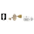 Gotoh SD90-SL/L3+R3 N (ニッケル仕上げ)  ゴトー レスポールタイプ用 ギターペグ