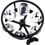 Meinl プロフェッショナルハイハットタンバリン THH1BK Steel, black