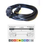 CANARE CABLE Mike код ( Neutrik производства штекер ):EC05-B 5m чёрный Canare микрофонный кабель 