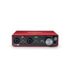 Focusrite フォーカスライト オーディオインターフェイス Scarlett 2i2 (gen3)【国内正規品】