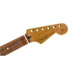Fender Roasted Maple Stratocaster Neck, 22 Jumbo Frets, 12", Pao Ferro, Flat Oval Shape|フェンダー純正パーツ