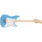 Squier(sk тросик ) Mini Stratocaster, Maple Fingerboard, White Pickguard, California Blue