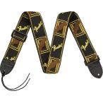 Fender(フェンダー) Monogrammed Strap Black/Yellow/Brown