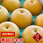 あきづき梨 秀品3kg 敬老の日 プレゼント 送料無料 フルーツ 梨