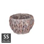  корзина корзина SS какао горшок покрытие аранжировка цветов . type a mia mi круг вязаный Brown цветок декоративное растение интерьер садоводство ho waie