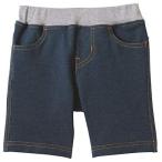 ミキハウス (MIKIHOUSE) ハーフパンツ 12-3111-971 男の子 女の子 70cm〜130cm (インディゴブルー 130)
