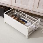 下駄箱下収納ワゴン　