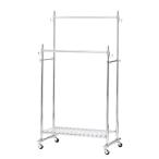 頑丈棚付きハンガーラック　Ｂ幅９０ｃｍ　【直送】