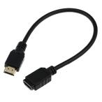 Turnwin HDMI удлинение кабель fire -TV палочка . соответствует позолоченный 30CM модель A мужской - модель A женский черный 