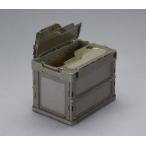 ショッピングESCO エスコ ESCOオリジナル EA506AA-30E 366x264x283mm/20L折畳コンテナ(OD/蓋付5コ/薄型