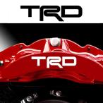 TRD カスタム 耐熱デカール ステッカー ☆ ブレーキキャリパー ドレスアップ トヨタ 86 カローラ プリウス C-HR ランクル