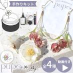 ディップレジン イヤーアクセサリー キット ピアス イヤリング 全4種 pupe 様監修■ Dip レジン 花 チューリップ  ワイヤーレジン ■