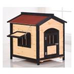 犬小屋 屋外用 大型 犬屋根付き 室