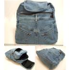  Yokohama новейший очарование. Denim покрытый имеется рюкзак! переделка оригинал сумка ширина примерно 33cm длина 38cm вставка 11cm низ доска имеется бесплатная доставка hei24