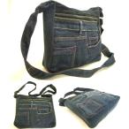  Yokohama новейший очарование. Denim сумка на плечо!3 полосный ширина широкий молния переделка оригинал сумка ширина ширина 26cm длина 26cm вставка 8cm низ доска имеется бесплатная доставка heia61